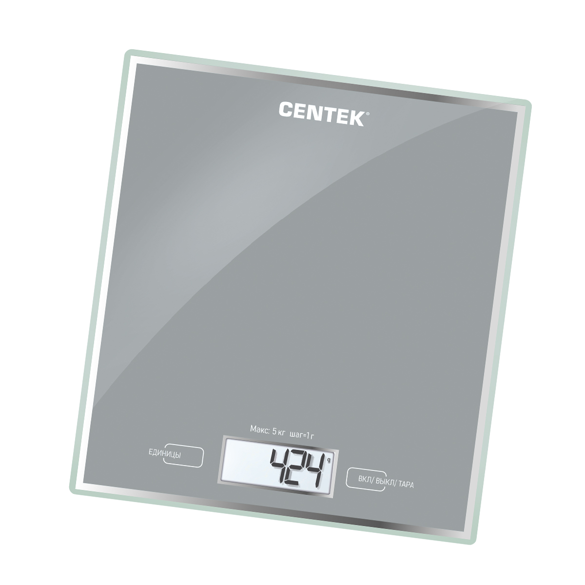 Кухонные весы CT-2462 Silver - Официальный сайт Centek