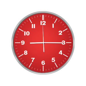 Часы настенные CT-7100 Red